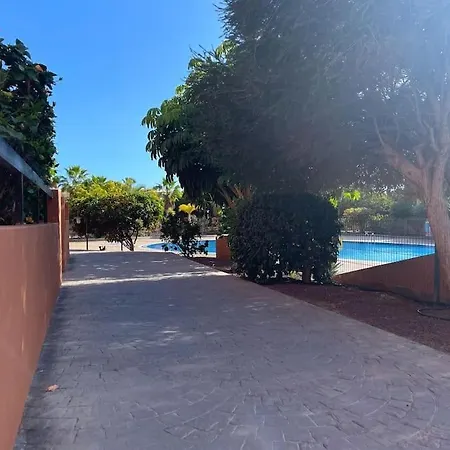 Cozy Apartment With Large Terrace Next To The Pool La Tejita Exterior foto